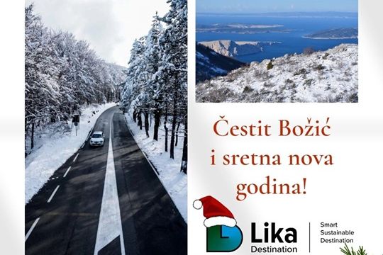Božićna i novogodišnja čestika Lika