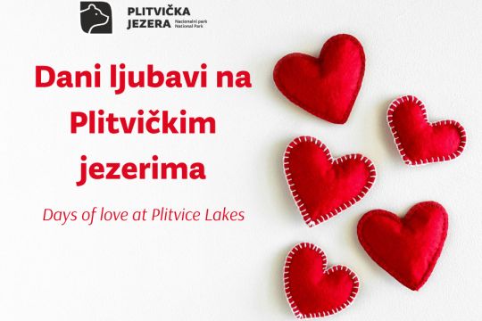 Dani ljubavi u Nacionalnom parku Plitvička jezera